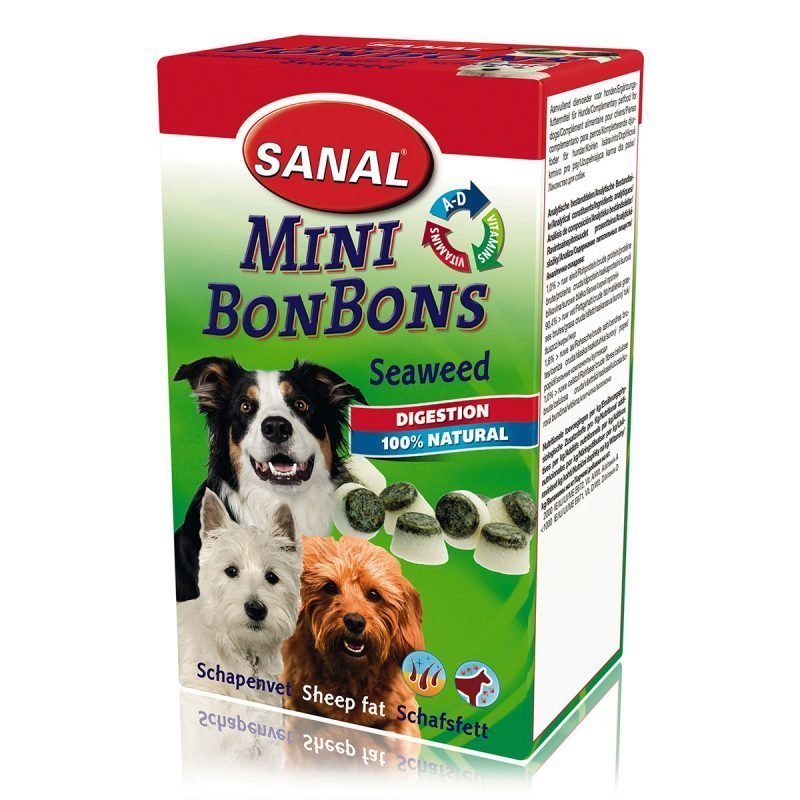 Beeztees Sanal mini lampaanrasvakarkit merilevällä 150 g