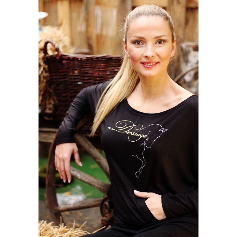 Cavalliera Dressage väljähihainen paita Batwing Sleeve Top