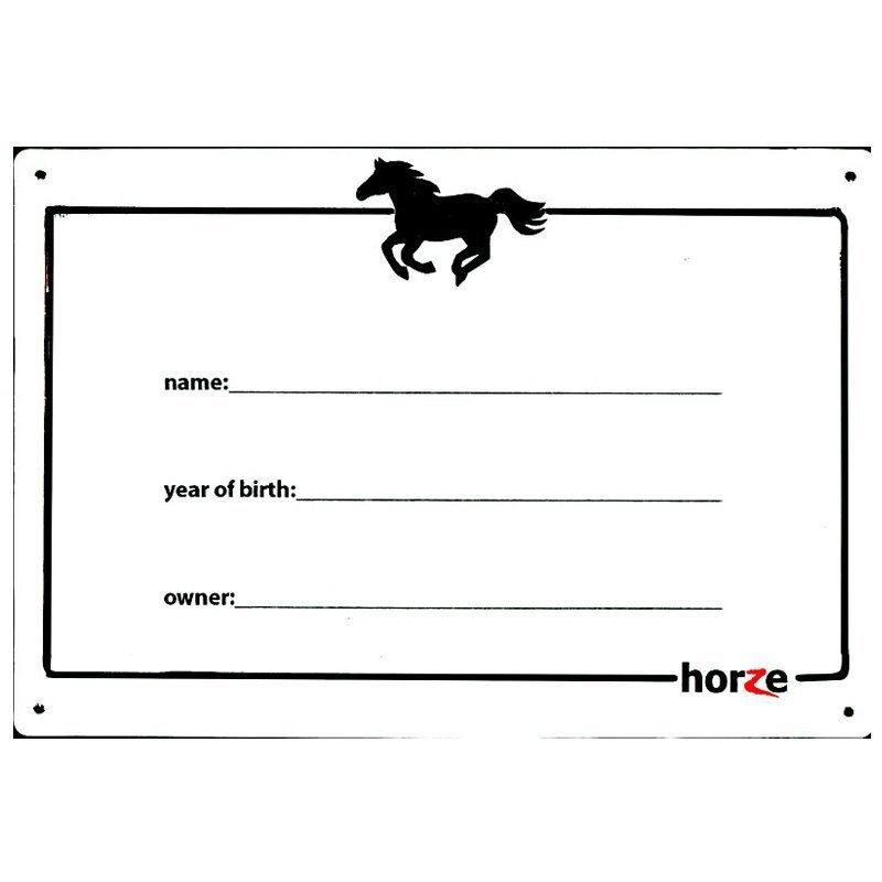 Hevosen nimitaulu