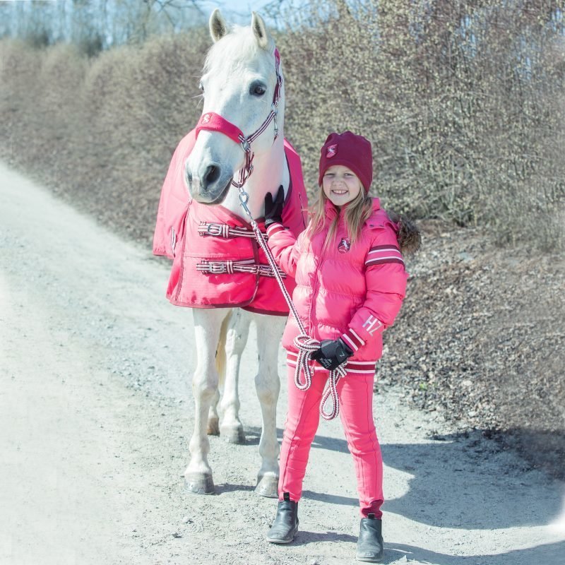 Horze Kids & Ponies Jen lasten kangaspaikkaiset ratsastushousut