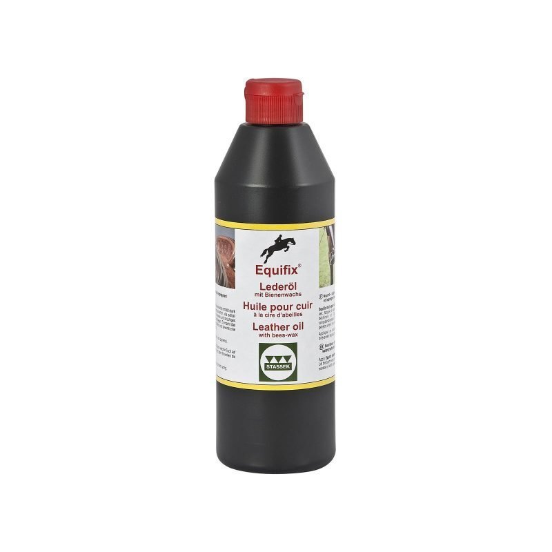 Stassek Equifix mehiläisvahaa sisältävä nahkaöljy 500 ml