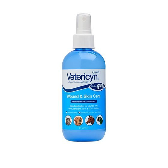 Vetericyn® Plus Hyrdogeelisuihke 250 ml kaikille eläimille
