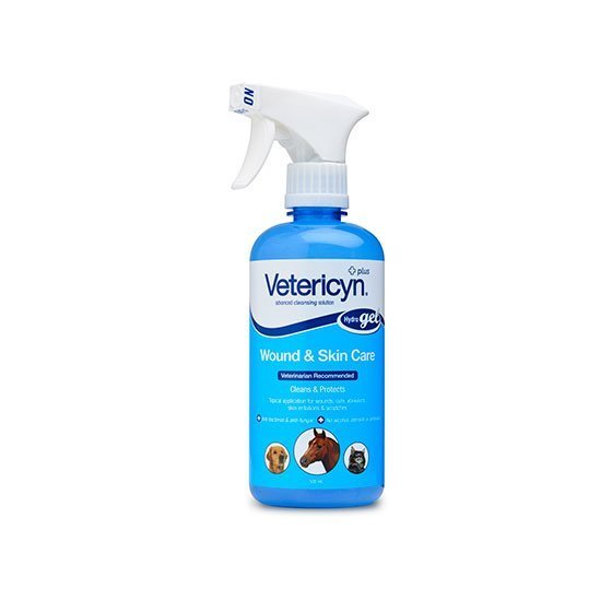 Vetericyn® Plus Hyrdogeelisuihke 500 ml kaikille eläimille